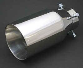 ChargeSpeed Exhaust Tip - Round Type C1 (Stainless) for Universal 