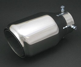 ChargeSpeed Exhaust Tip - Round Type D1 (Stainless) for Universal All