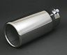 ChargeSpeed Exhaust Tip - Round Type C8B (Stainless) for Universal 