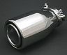 ChargeSpeed Exhaust Tip - Round Type D5 (Stainless) for Universal 