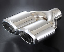 Sense Brand Exhaust Tip - Brizer Dual (Stainless) for Universal All