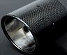Sense Brand Exhaust Tip - Gewelt (Stainless with Carbon Fiber) for Universal 