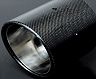 Sense Brand Exhaust Tip - Gewelt (Stainless with Carbon Fiber)