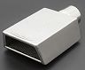 Sense Brand Exhaust Tip - Trapezoid (Stainless) for Universal 