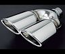 Sense Brand Exhaust Tip - Verle Dual (Stainless) for Universal 