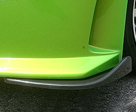 ChargeSpeed Front Side Cup Spoilers - Small (Carbon Fiber) for Universal 