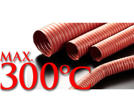 Juran Racing High Temp Air Duct Hose - 1-Meter for Universal