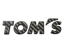 TOMS Racing Logo Emblem (Carbon Fiber) for Universal All