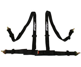 Buddy Club Racing Spec Harness - 4 Point (Black) for Universal All