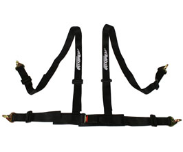 Buddy Club Racing Spec Harness - 4 Point (Black) for Universal 