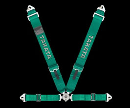 Takata Racing Race Series 4-Snap Harnesses (Green) for Universal All