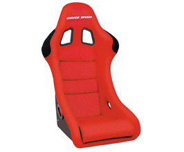 ChargeSpeed Shark Series Full Bucket Seat (Red) for Universal All