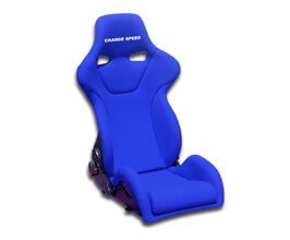 ChargeSpeed Genoa-R series Reclining Racing Seat (Blue) for Universal All