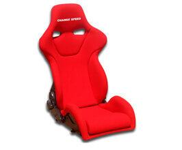 ChargeSpeed Genoa-R series Reclining Racing Seat (Red) for Universal 