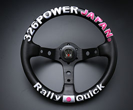 326 Power Rally Quick Japan Super Concave Steering Wheel for Universal All