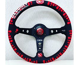 VERTEX (T&E Co) Gloomy x Vertex 330mm Steering Wheel (Leather