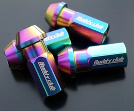 Buddy Club P-1 Racing Lug Nuts - M12 x 1.25 (Inconel Rainbow) for Universal All