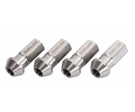 Buddy Club P-1 Racing Lug Nuts - M12 x 1.25 (Inconel Silver) for Universal All