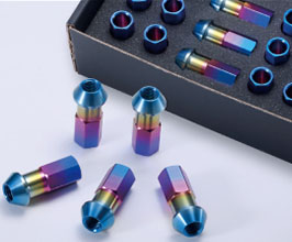Forzato GT Light Weight Lug Nuts - M12 x 1.5 x 50mm (Titanium) for Universal All