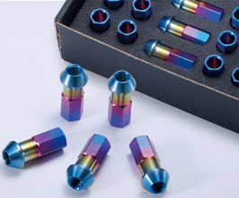 Forzato GT Light Weight Lug Nuts - M12 x 1.5 x 50mm (Titanium) for Universal 