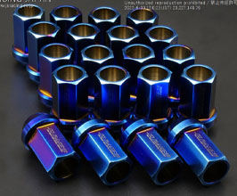 Js Racing Ti Through Lug Nuts with 19HEX Set of 20 - M12x1.5 (Ti6AI-4V) for Universal 