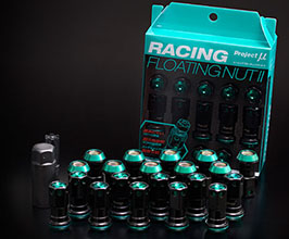 Project Mu Racing Floating Nut II Lug Nuts -  M12x1.5 (Chrome Molybdenum Steel) for Universal All