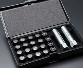 SSR Wheels Lock Lug Nuts - Installation Kit (Black) for Universal All
