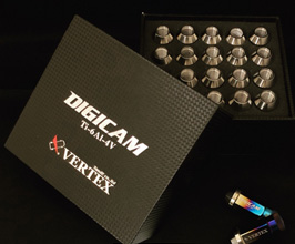 VERTEX (T&E Co) Digicam Titanium Lug Nuts - M12 x 1.25 for Universal All