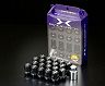 Weds Wheels Maverick Lug Lock and Nut System - M12 x P1.25 (Black)