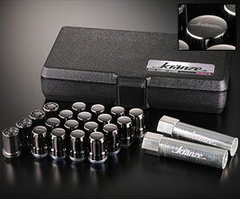 Weds Wheels Kranze Lug Lock and Nut System - M14 x P1.5 (Black) for Universal 
