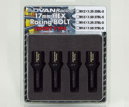 Yokohama Wheel Advan Racing 17mm Hex Short Type Racing Lug Bolts for Universal All