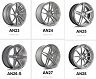 ANRKY Series Two Forged 2-Piece Wheels for Universal 