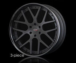 Hyper Forged HF-C7 Forged 3-Piece 24in Wheel - Concave Series for Universal All