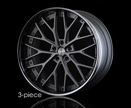 Hyper Forged HF-LMC Forged 3-Piece 24in Wheel - Concave Series for Universal All