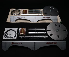 Ikeya Formula Maple A-1 PRO Full 2-Wheel Alignment Gauge Set - Max 5.5 Degrees for Universal 