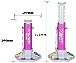 VALINO DIGICAM x VALINO 3-Ton Jack Stands (Aluminum) for Universal 